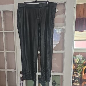 Black Leather Pants